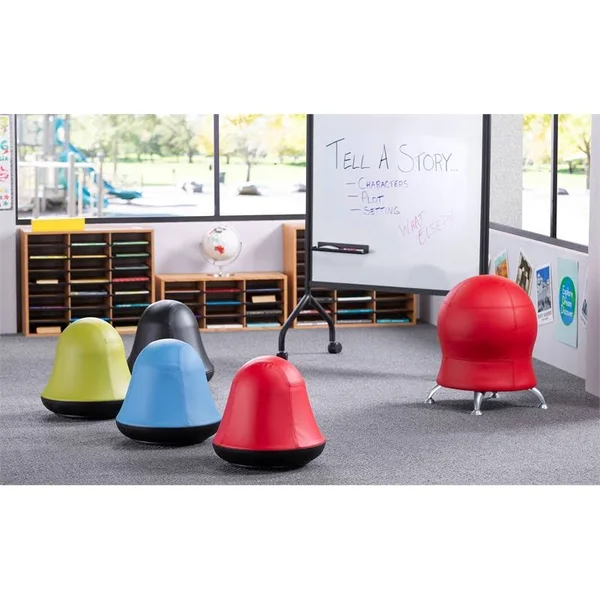 Safco Runtz Swivel Ball Chair - Green