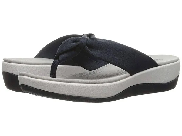 Clarks Cloudsteppers Arla Glison Women's Ortholite Sandals, Size: 9, Blue