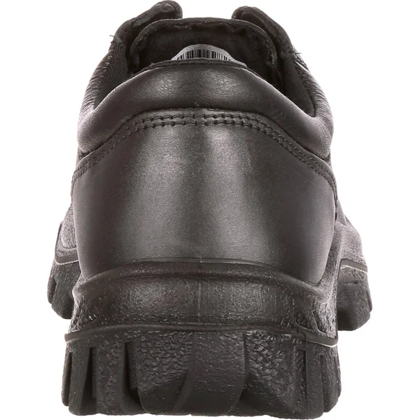 Rocky TMC Postal-Approved Plain Toe Oxford Shoe Black