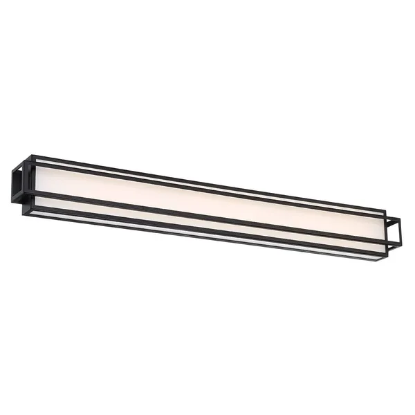 WAC Equation LED Bathroom Vanity & Wall Light - WS-26940-BK