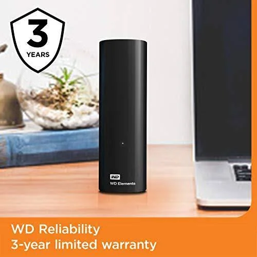 WD 16TB Elements Desktop Hard Drive - WDBWLG0160HBK-NESN