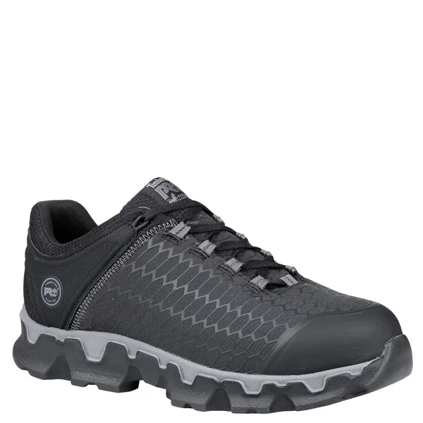 Timberland Pro Men's Powertrain Sport Alloy Safety Toe Shoes 10.5 Black Wide