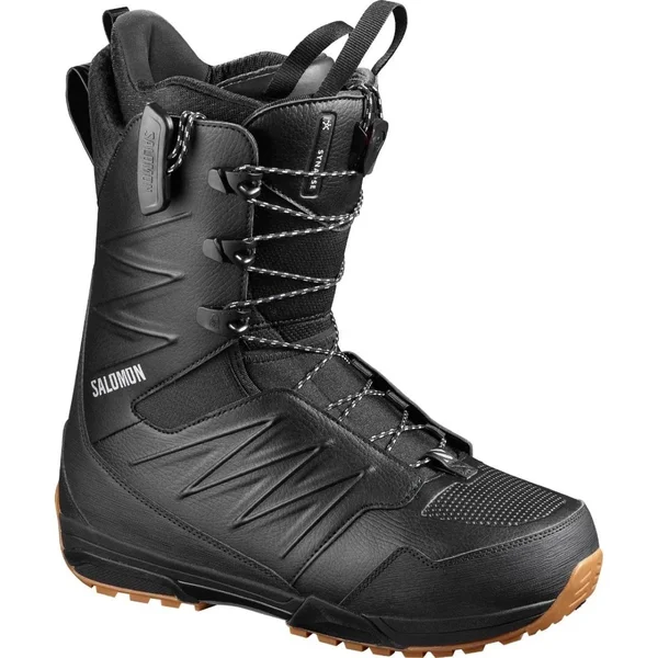 Salomon Synapse Wide Snowboard Boots - Men's Black/Black/Black - 9.0
