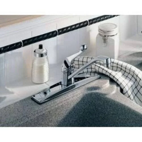 Delta 100LF-WF Classic Chrome Single Handle Kitchen Faucet