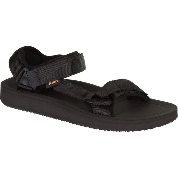 Teva Men's Original Universal Premier Leather Sandals, Black, Size 11