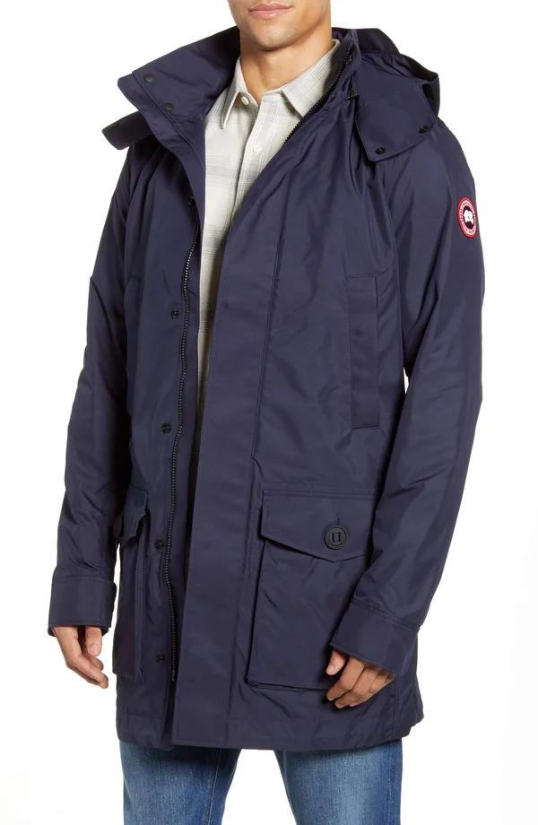 Canada Goose Crew Trench (Men - Admiral Navy, S)
