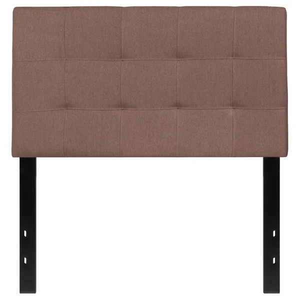 Flash Furniture Bedford Fabric Panel Headboard, Camel, Twin