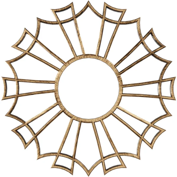 Ekena Millwork CMPP34AUABZ 34x22OD x 12x22ID x 1x22P Augustus Architectural Grade PVC Pierced Ceiling Medallion - Antiqued Bronze