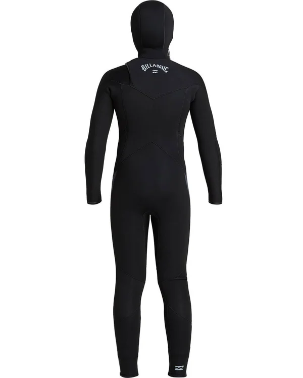 Billabong Youth Absolute 5/4 Hooded Chest Zip Wetsuit