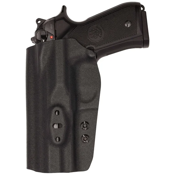 Concealment Express - Beretta 92 Compact Tuckable IWB Kydex Holster Carbon Fiber Black - Left Hand (w/Full Sweatguard)