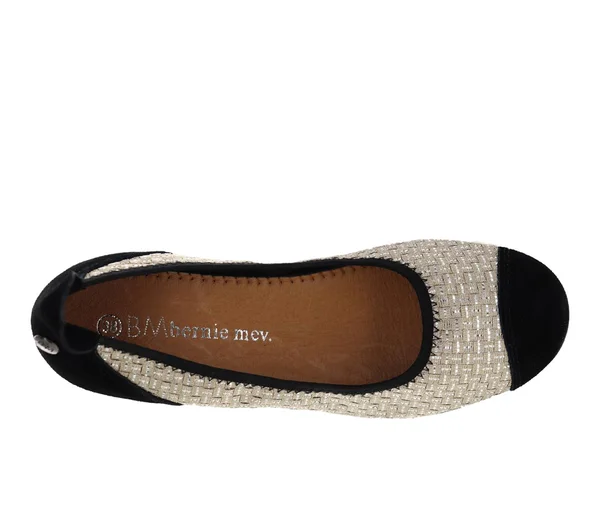 Bernie Mev Women's Bella Me Flat - Size: 40, Gold Lurex
