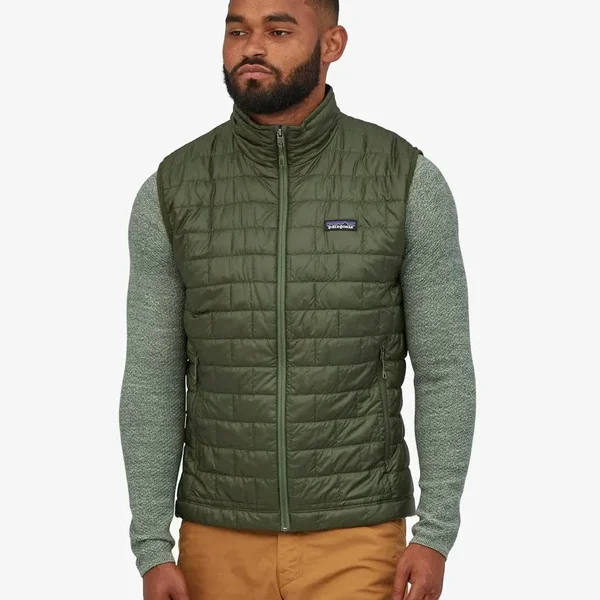 Patagonia Men's Andes Blue Nano Puff Vest