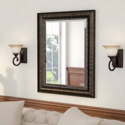 Darby Home Co Bathroom/Vanity Wall Mirror Finish: Bronze