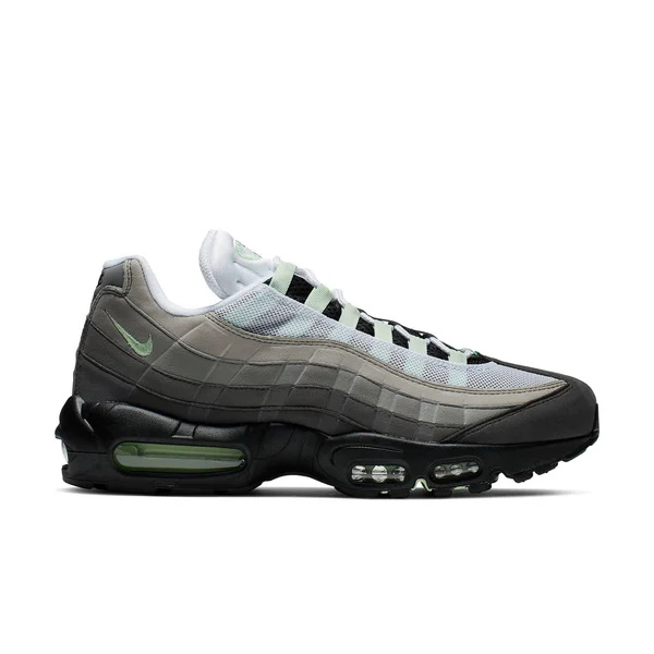 Nike Air Max 95 Granite Dust/Fresh Mint Men's Shoes - Grey/Green, Size: 8.5