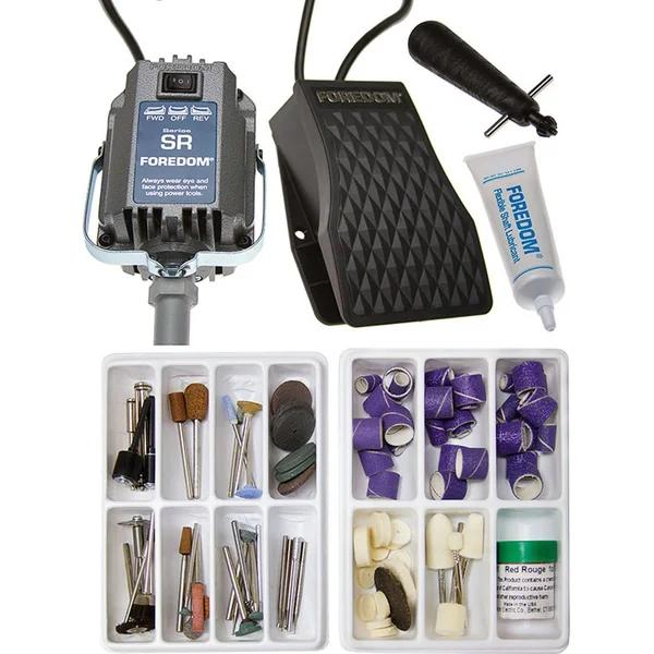 Foredom Jewelers Flex Shaft Kit 2230 SR Motor 1/6HP 110V New! H.30 Handpiece