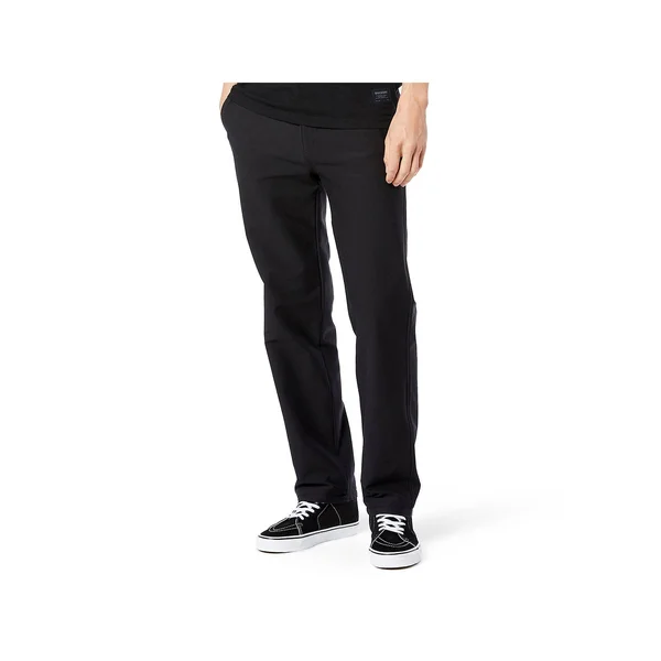 Dockers Men's Straight-Fit Comfort Knit Chinos - Mineral Black