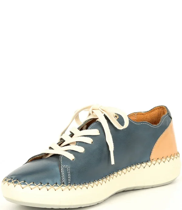 Pikolinos Leather Sneakers Mesina W6B
