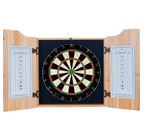 NBA Sacramento Kings Wood Dart Cabinet Set