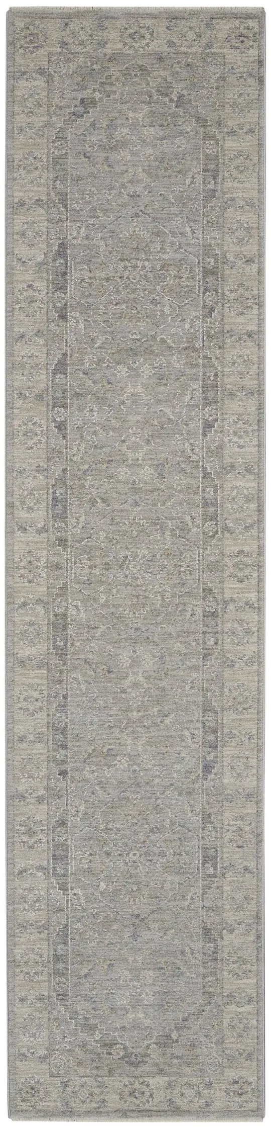Nourison ASR02 Asher Blue Area Rug- 7&10x22 x 10&4x22