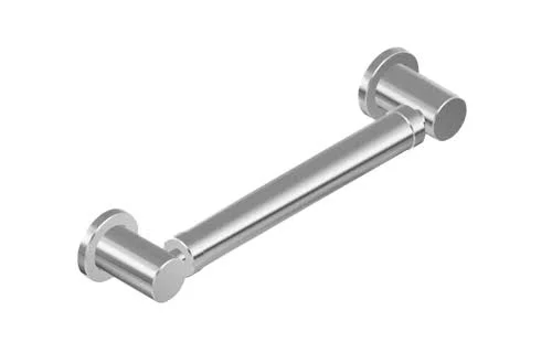 Graff G-9512-BNi Round Grab Bar - 12x22 in Brushed Nickel