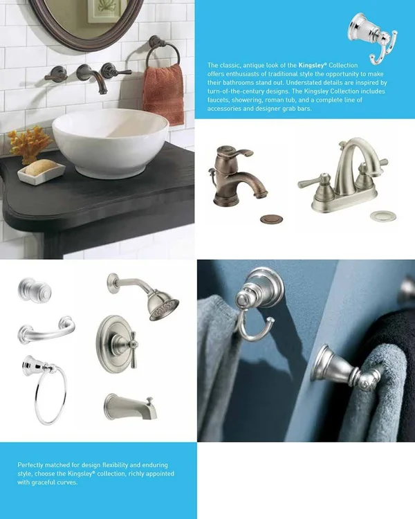 Moen YB5486ORB Kingsley Towel Ring, Oil Rubbed Bronze