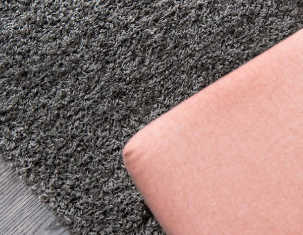 Solid Shag Rug 5x8 - Graphite Gray