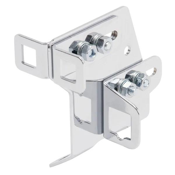 Edelbrock 8030 Carburetor Throttle Cable Bracket, Chrome