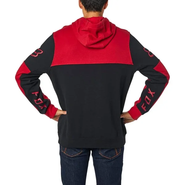 Fox Racing Honda Pullover Hoodie - Black/Red - Large