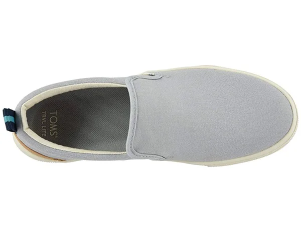 Toms Trvl Lite Slip-On Shoe - Women's Drizzle Grey Canvas, 8