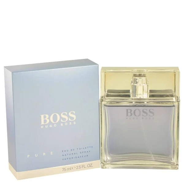 Hugo Boss Pure Eau de Toilette Spray for Men - 2.5 fl oz bottle