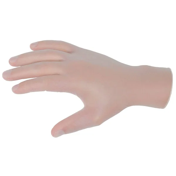 MCR Safety 5014L Vinyl Disposable Industrial Food Service Grade POWDERFREE Gloves, Large