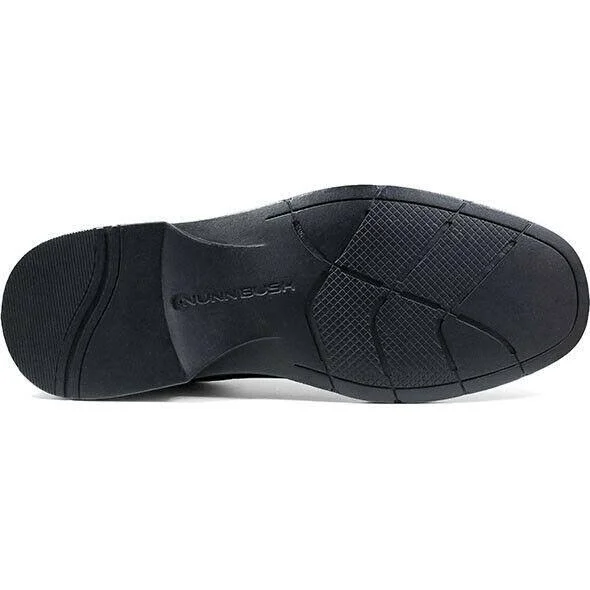 Men's Nunn Bush Jasen 84221 Bicycle Tip Lace Up Comfort Gel - Size: 14, Black