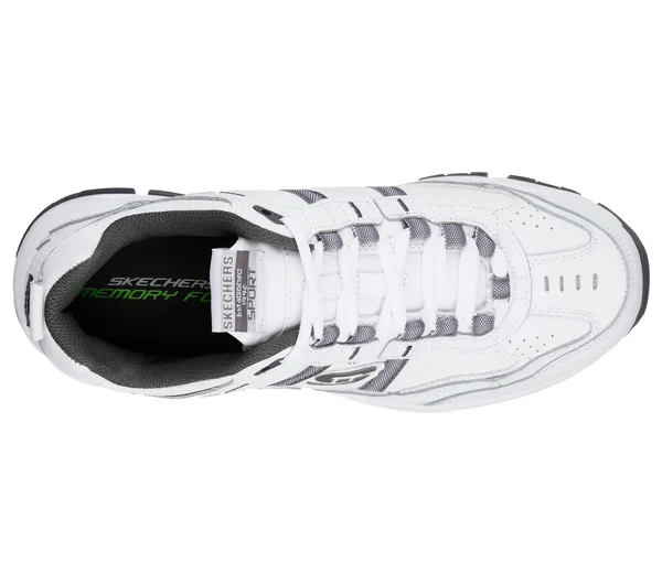 Skechers Men's Vigor 2.0–Serpentine Shoes - White, 8.5