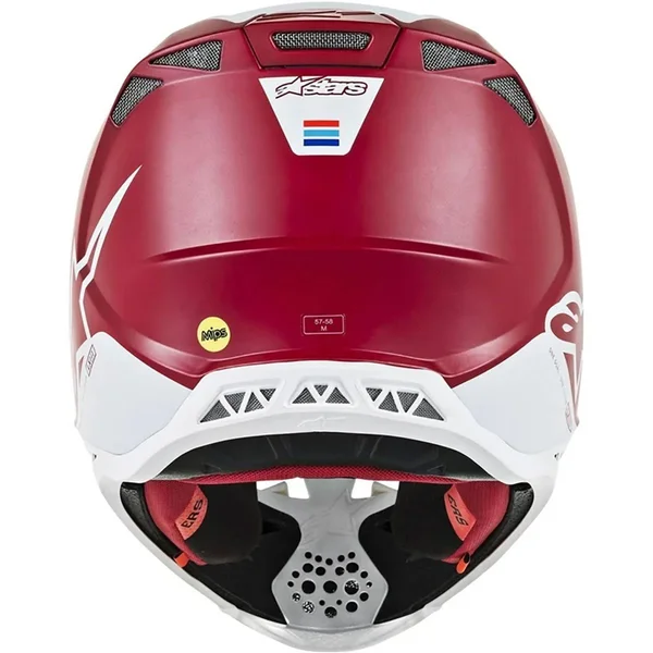 Alpinestars Supertech M8 Contact Helmet - Silver/Black - M