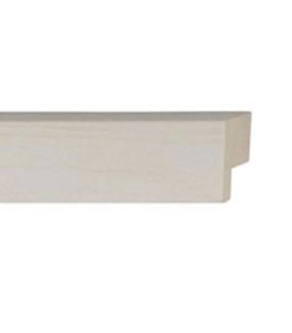 CustomPictureFrames.com 19x58 White Wash Wood Picture Frame - with Acrylic Front and Foam Board Backing