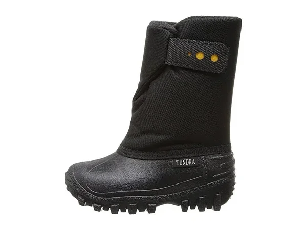 Tundra Teddy 4 Boot (Toddler/Little Kid) - Black/Yellow