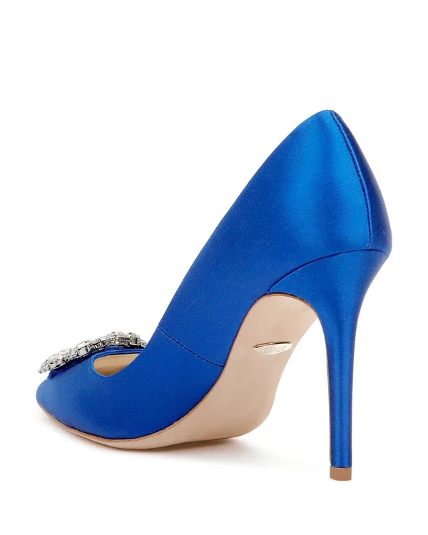 Badgley Mischka Women's Cher Crystal Buckle Pumps 3587233 - 5 - Opal