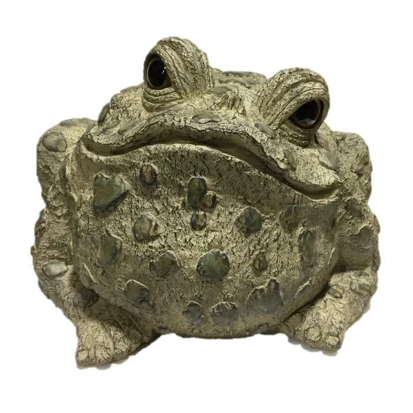 Super Jumbo Toad Statue - Light Natural