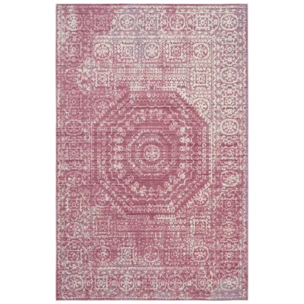 Safavieh Valencia VAL205R Blue/Multi 8& x 10& Area Rug