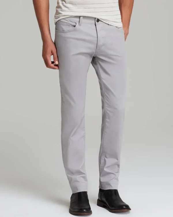 Theory Men's Haydin Slim-Straight Pants - Gray Size 34