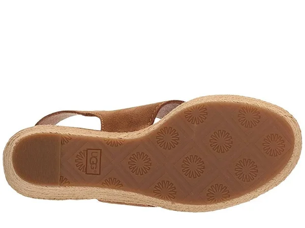 Ugg Harlow Women's Wedge Shoes Chestnut : 12 B