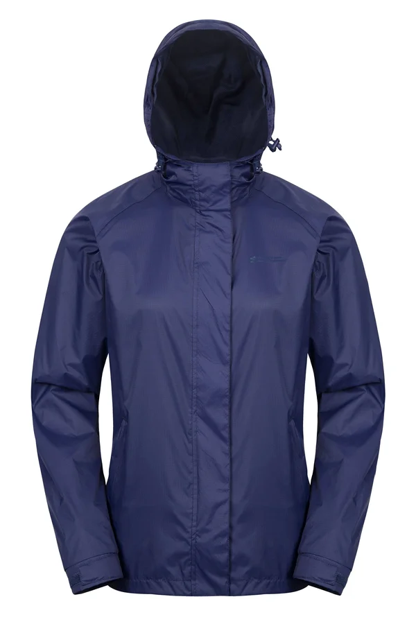Mountain Warehouse Torrent Womens Waterproof Jacket - Navy - Size 16