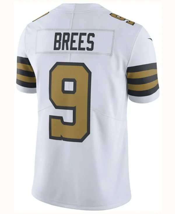 Men's New Orleans Saints Drew Brees Nike White Vapor Untouchable Color Rush Limited Player Jersey Size: Large