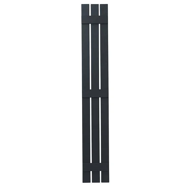 3 Open Board and Batten Shutter Ply Gem Size: 75x22 H x 12x22 W - Color: Dark Spruce