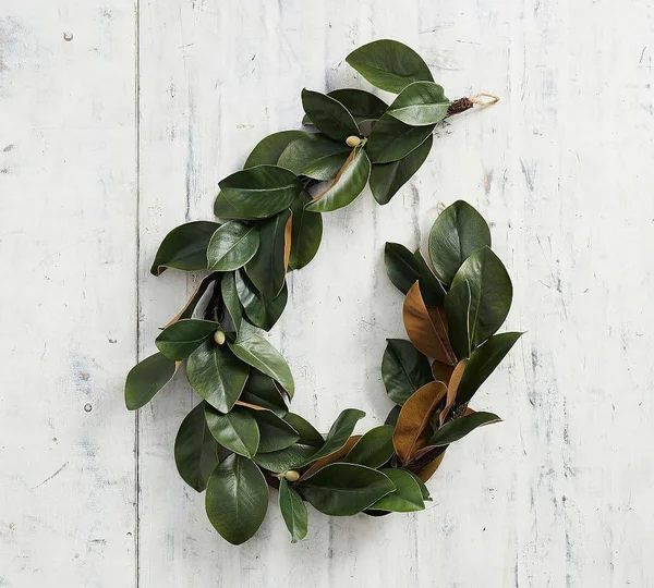 Faux Magnolia Collection, Green Multi - Garland