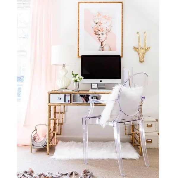 Kartell Lou Lou Ghost Chair Kids, Heart