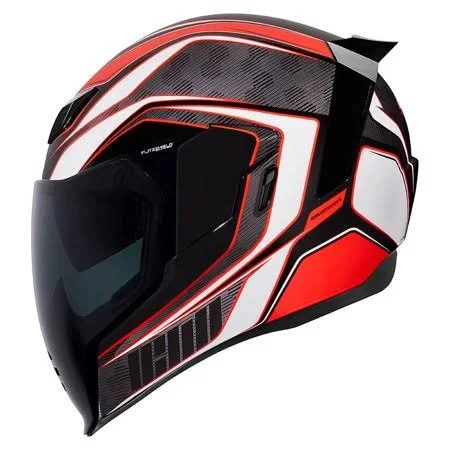Icon Airflite Raceflite Motorcycle Helmet Red MD, Size: Medium (MD)(Medium)