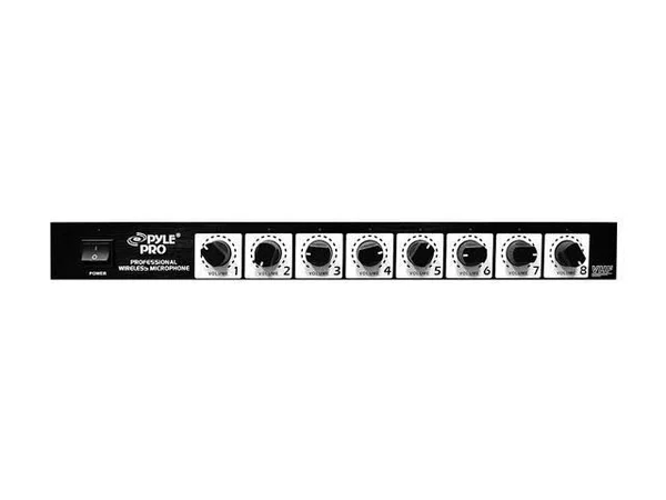 Pyle 8-Channel Wireless Microphone System PDWM8900