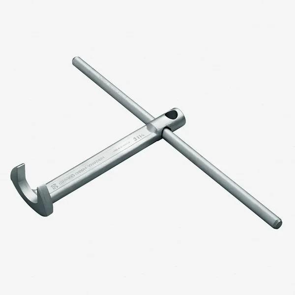 Gedore DS 3114 32 Crowfoot Wrench W/tommy Bar - 32Mm