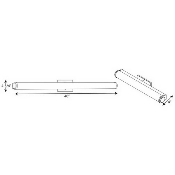 Progress Lighting P300225-009-30 Phase 1.1 LED Bath & Vanity - Nickel